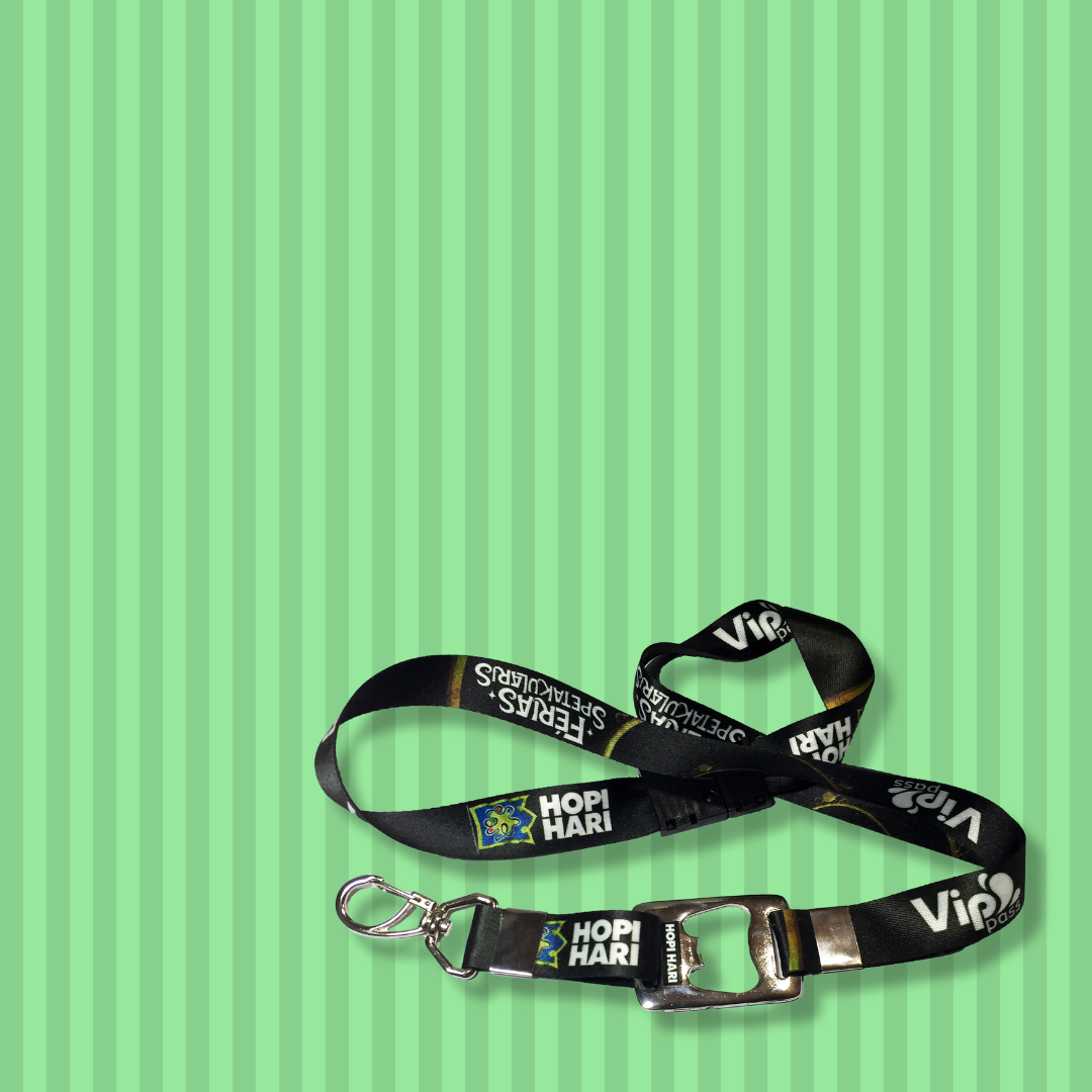 Cordão personalizado verde