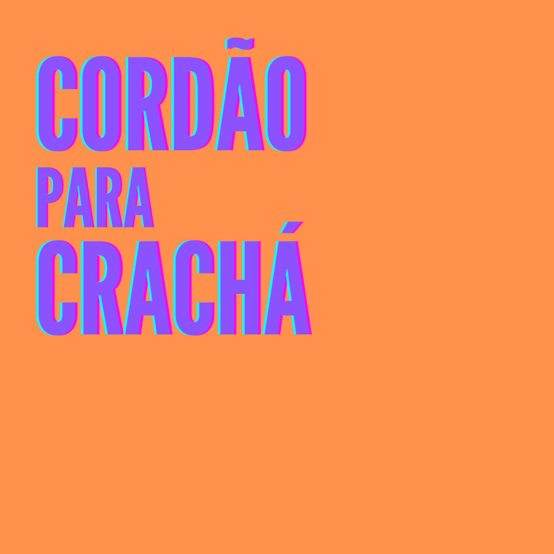 Cordão para crachá